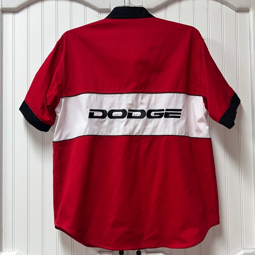 Dodge Motorsports NASCAR Crew Shirt M Hellcat Racing - Picture 6 of 7